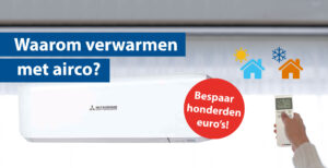 Verwarmen met airco