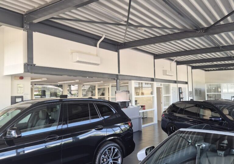 air-conditioning showroom